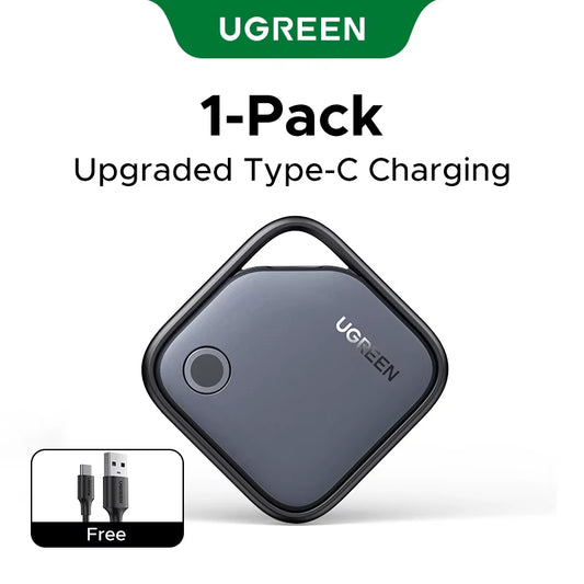 Smart Bluetooth Tracker Card for Wallets and Luggage Tags with Apple Find My App (iOS Only)